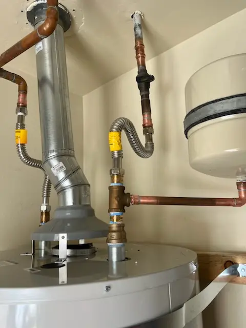 Water heater installation and plumbing repair in Moraga